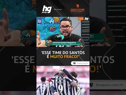 O Atlético é super favorito contra o Santos na Sul-Americana? - Resenha FC