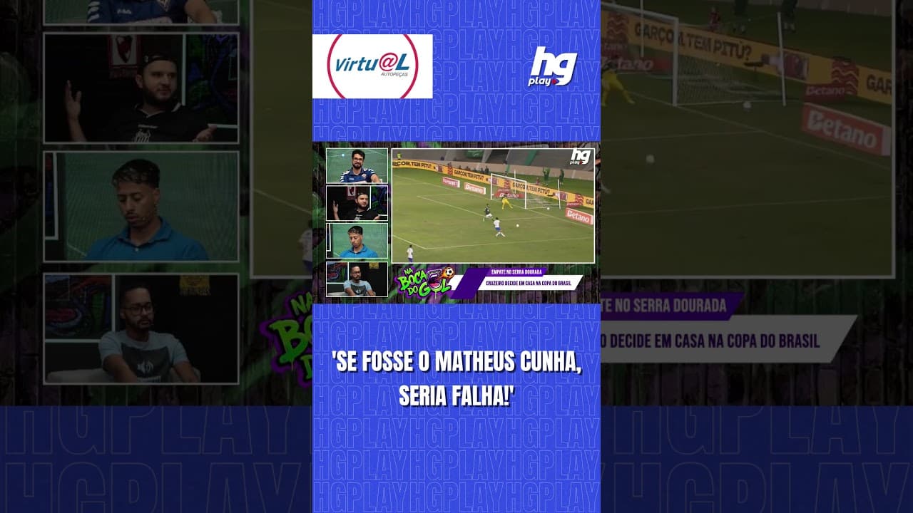 OTÁVIO FOI BEM NO GOL DO CRUZEIRO? COMENTARISTAS DEBATEM!