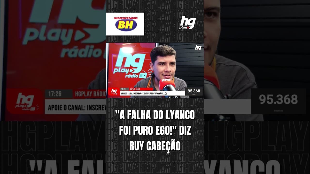 AS REDES SOCIAIS ESTÃO ATRAPALHANDO LYANCO?