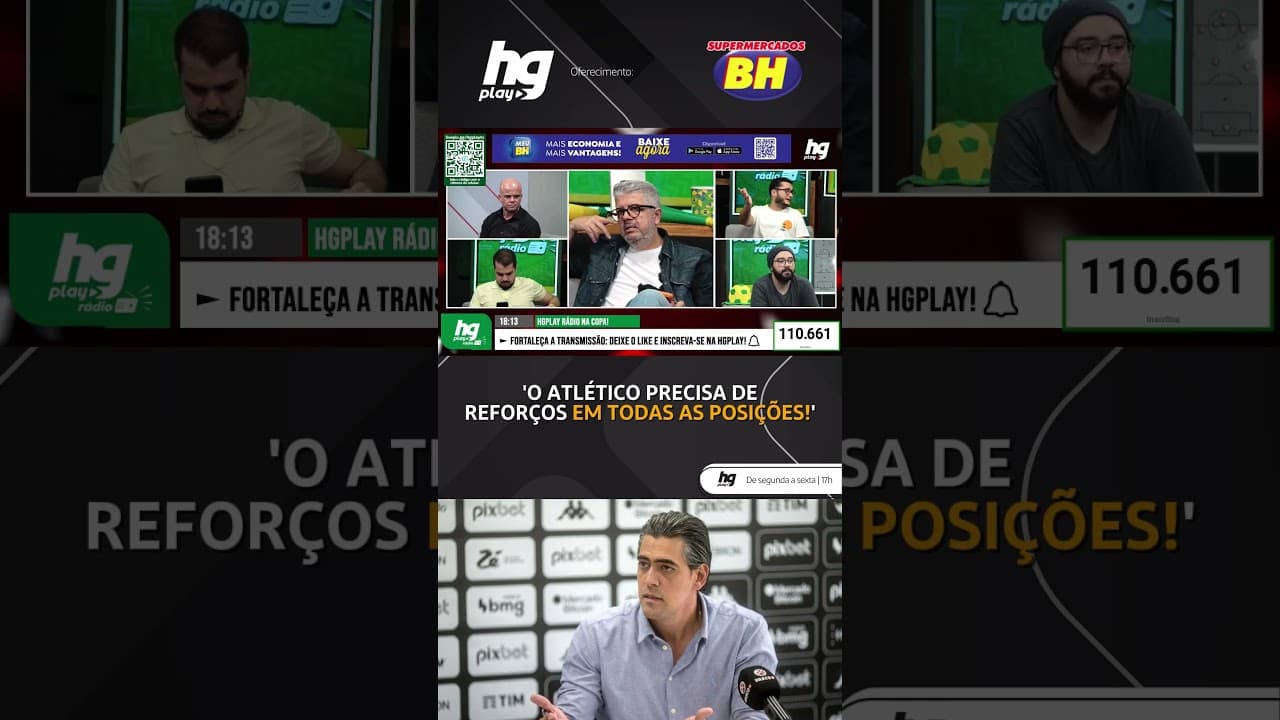 QUANTOS REFORÇOS O ATLÉTICO PRECISA PARA O RESTANTE DA TEMPORADA?