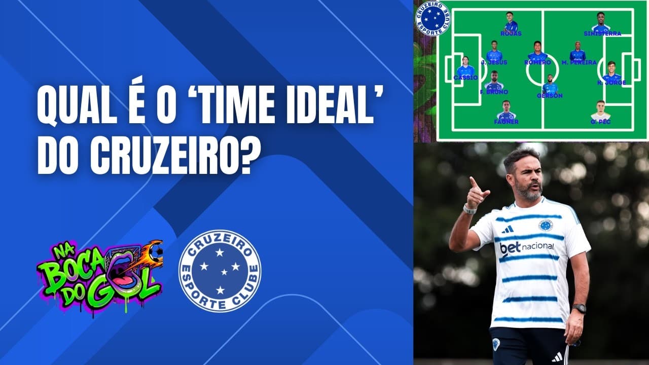 COMO FICA O TIME IDEAL DO CRUZEIRO COM GABRIEL PEC? ANÁLISE DO ELENCO NO NA BOCA DO GOL!