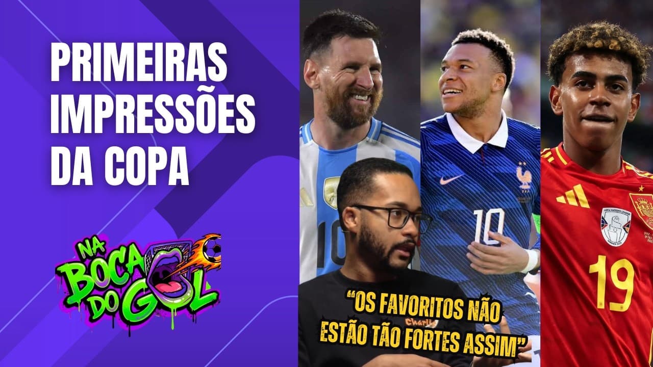 BANCADA ANALISA QUAIS SELEÇÕES CHEGAM MAIS FORTES PARA A COPA! O BRASIL PODE SER HEXA?