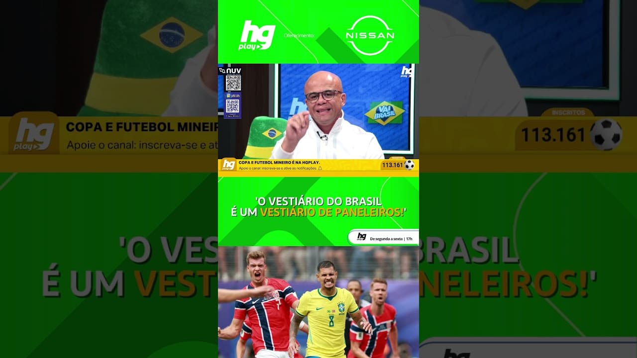 RUY CABEÇÃO DISPARA: 'É INADMISSÍVEL O BRASIL JOGAR COMO JOGOU ONTEM!'