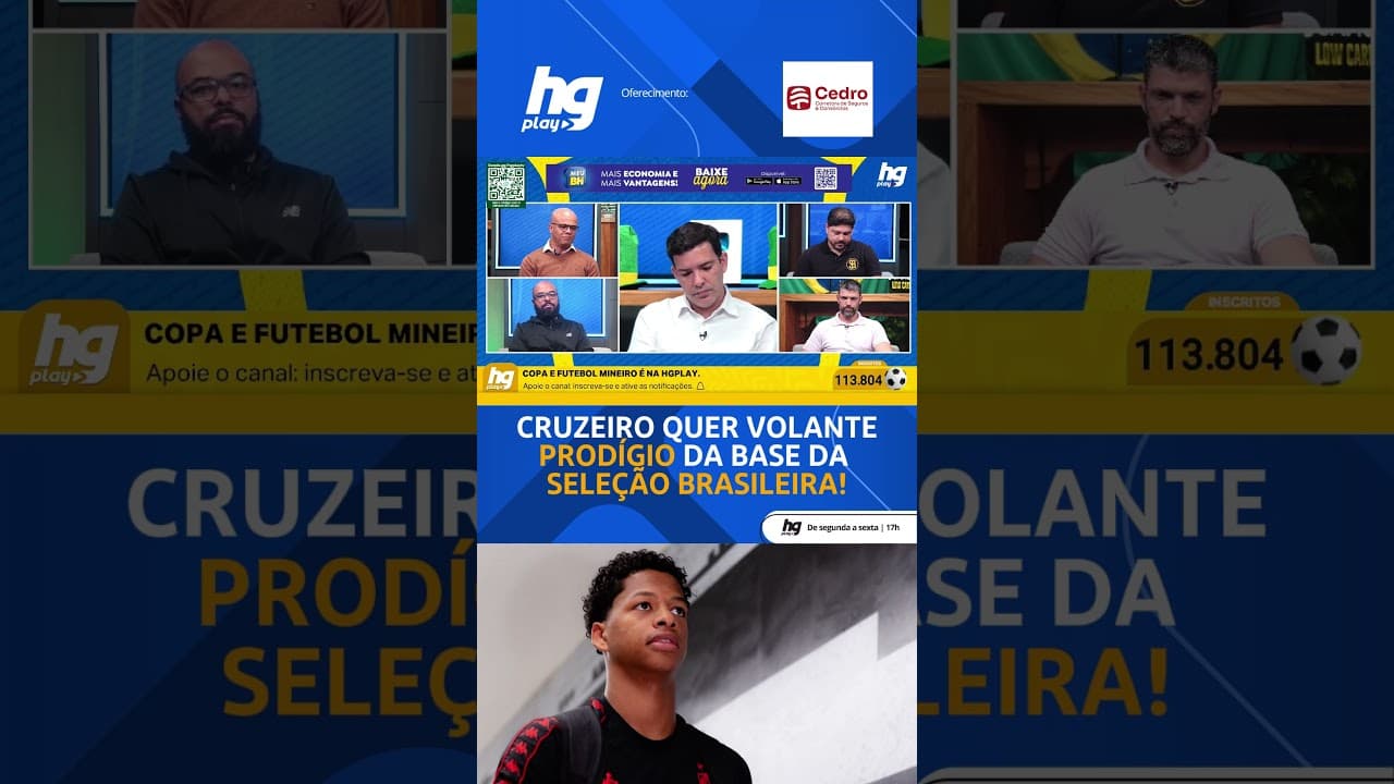 ZÉ LUCAS É UM JOGADOR COM BOAS PROJEÇÕES PARA O TIME PROFISSIONAL DO CRUZEIRO EM 2026?