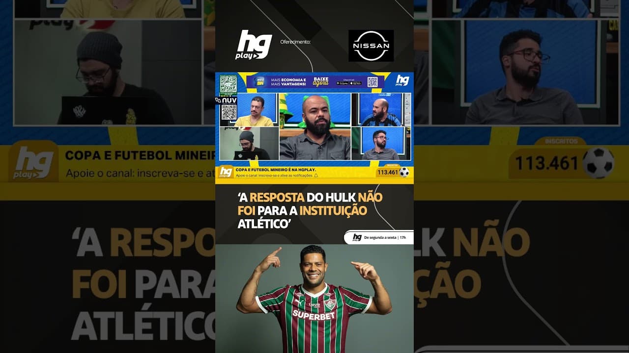 AS ASPAS DO HULK, APÓS O JOGO DO FLUMINENSE, SEGUEM DANDO O QUE FALAR!