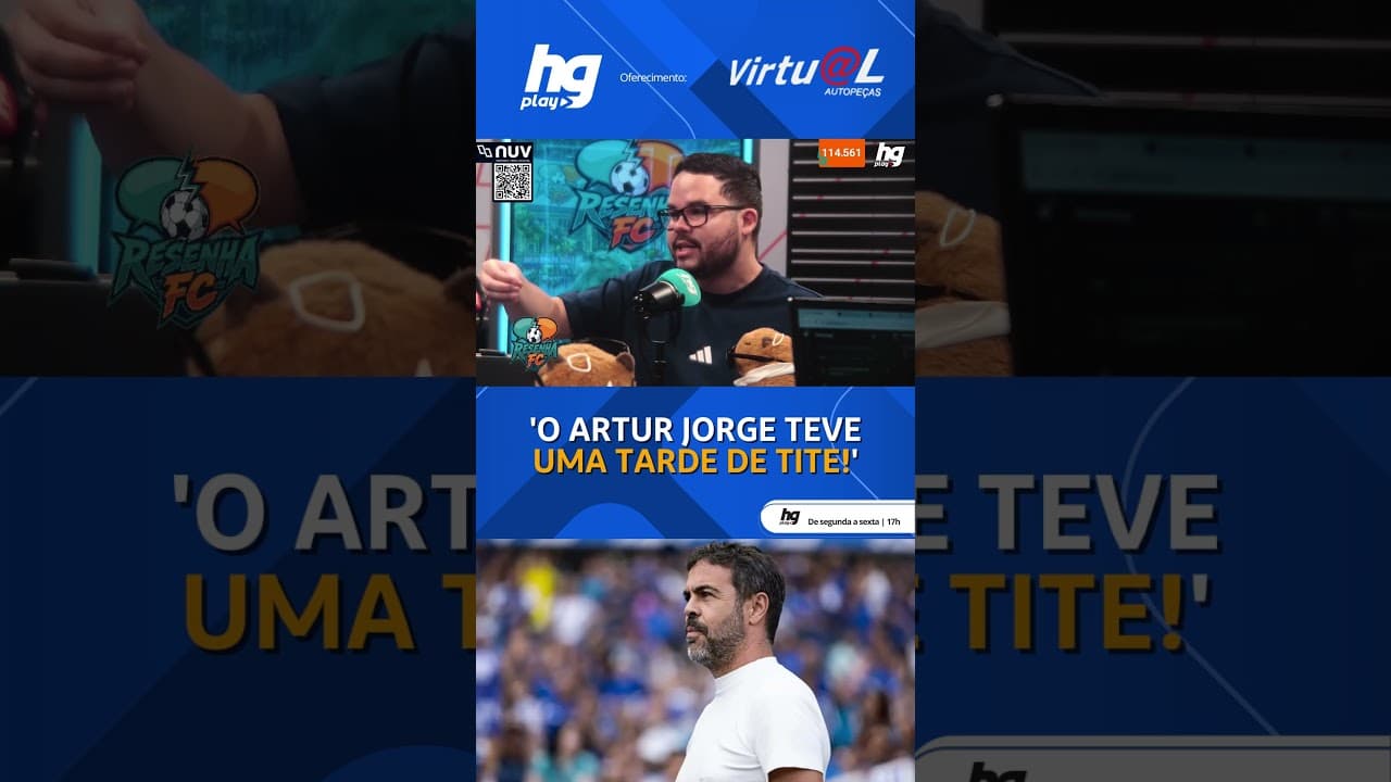 ARTUR JORGE É UM DOS PRINCIPAIS CULPADOS PELA DERROTA DO CRUZEIRO DIANTE DO BOTAFOGO?
