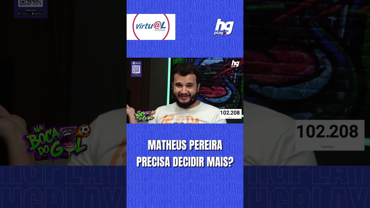 MATHEUS PEREIRA PRECISA SER MAIS DECISIVO NO CRUZEIRO? COMENTARISTAS DEBATEM!