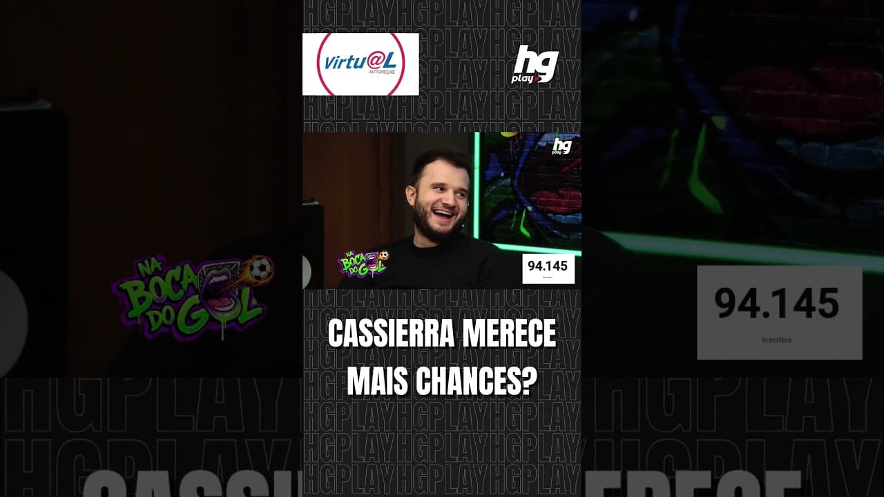 CASSIERRA MERECE MAIS CHANCES NO TIME DO ATLÉTICO? COMENTARISTAS DEBATEM!