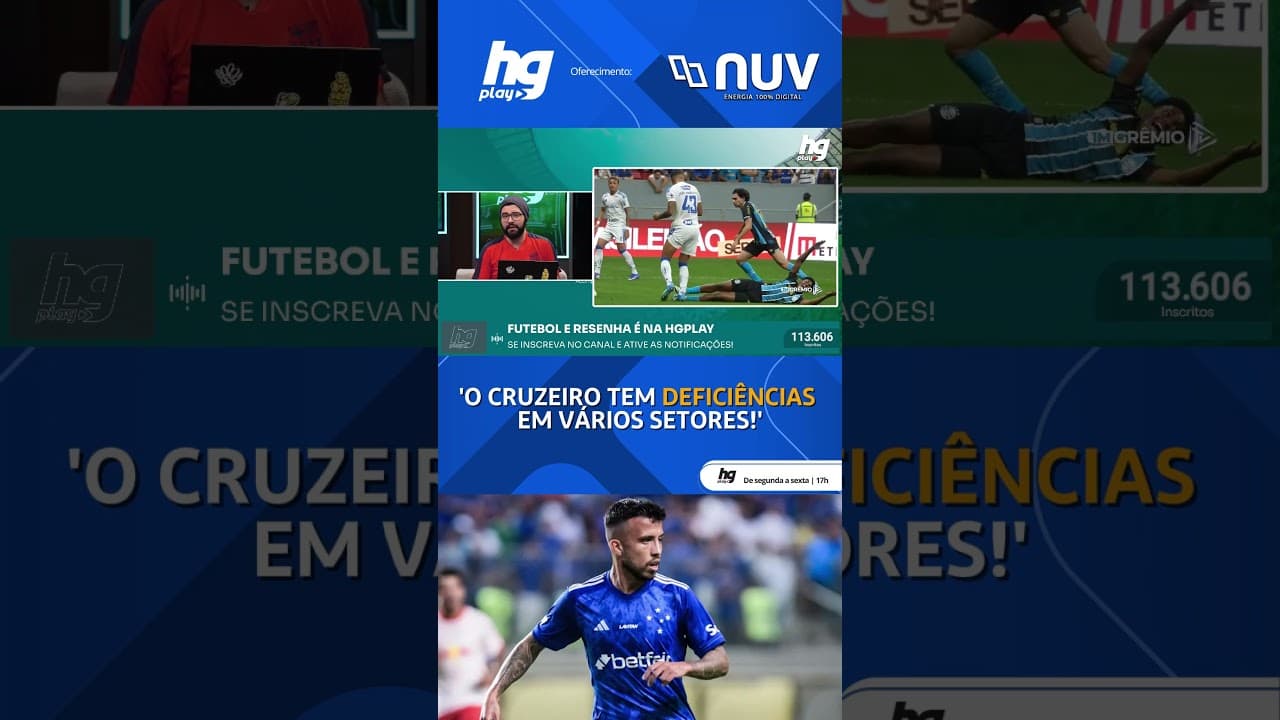 QUAIS POSIÇÕES MAIS PREOCUPAM NO ELENCO DO CRUZEIRO?