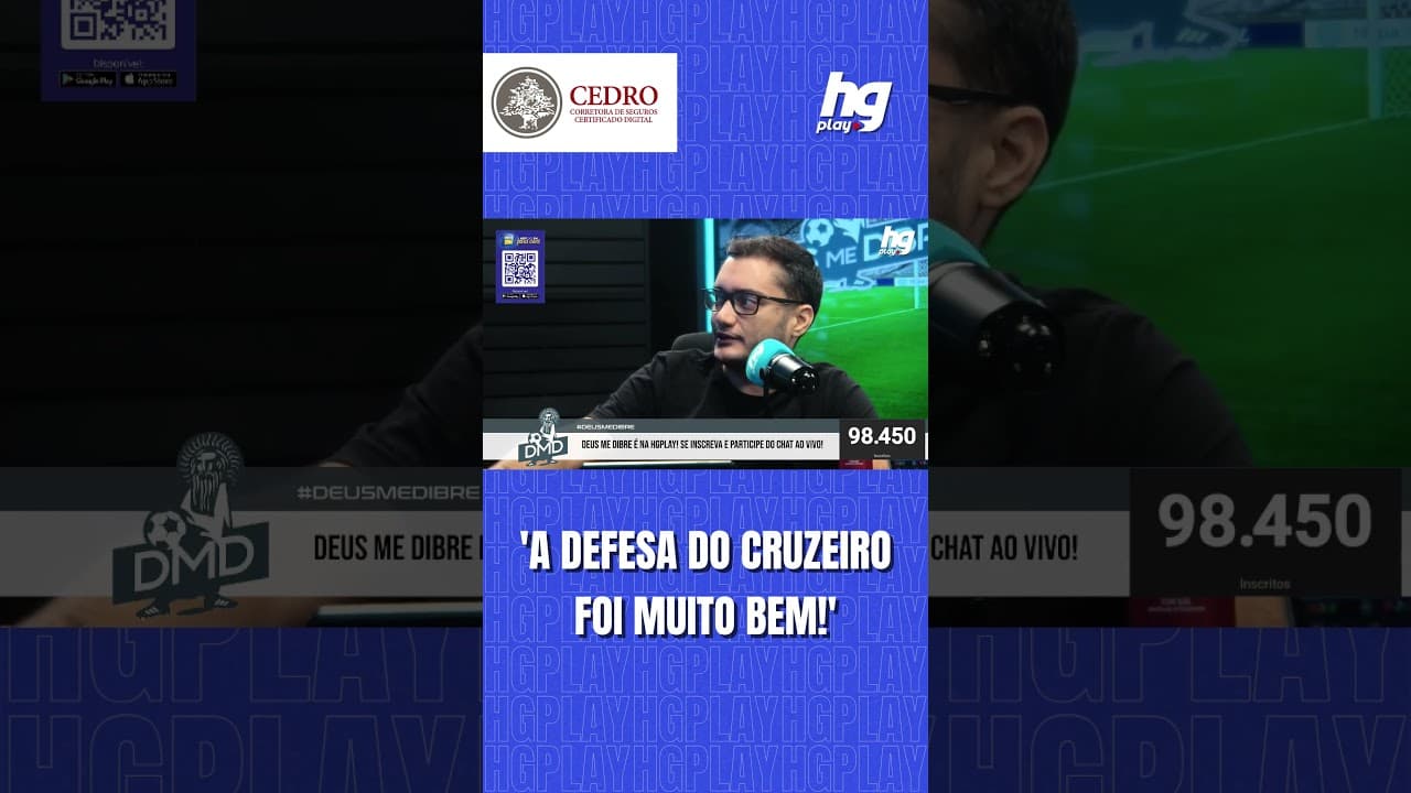 A DEFESA DO CRUZEIRO FOI O PONTO MAIS POSITIVO DO JOGO? COMENTARISTAS DEBATEM!