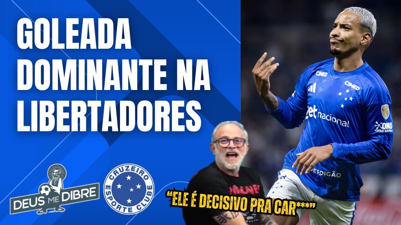 GOLEADA CRUZEIRENSE EMPOLGA PARA O RESTANTE DA LIBERTADORES