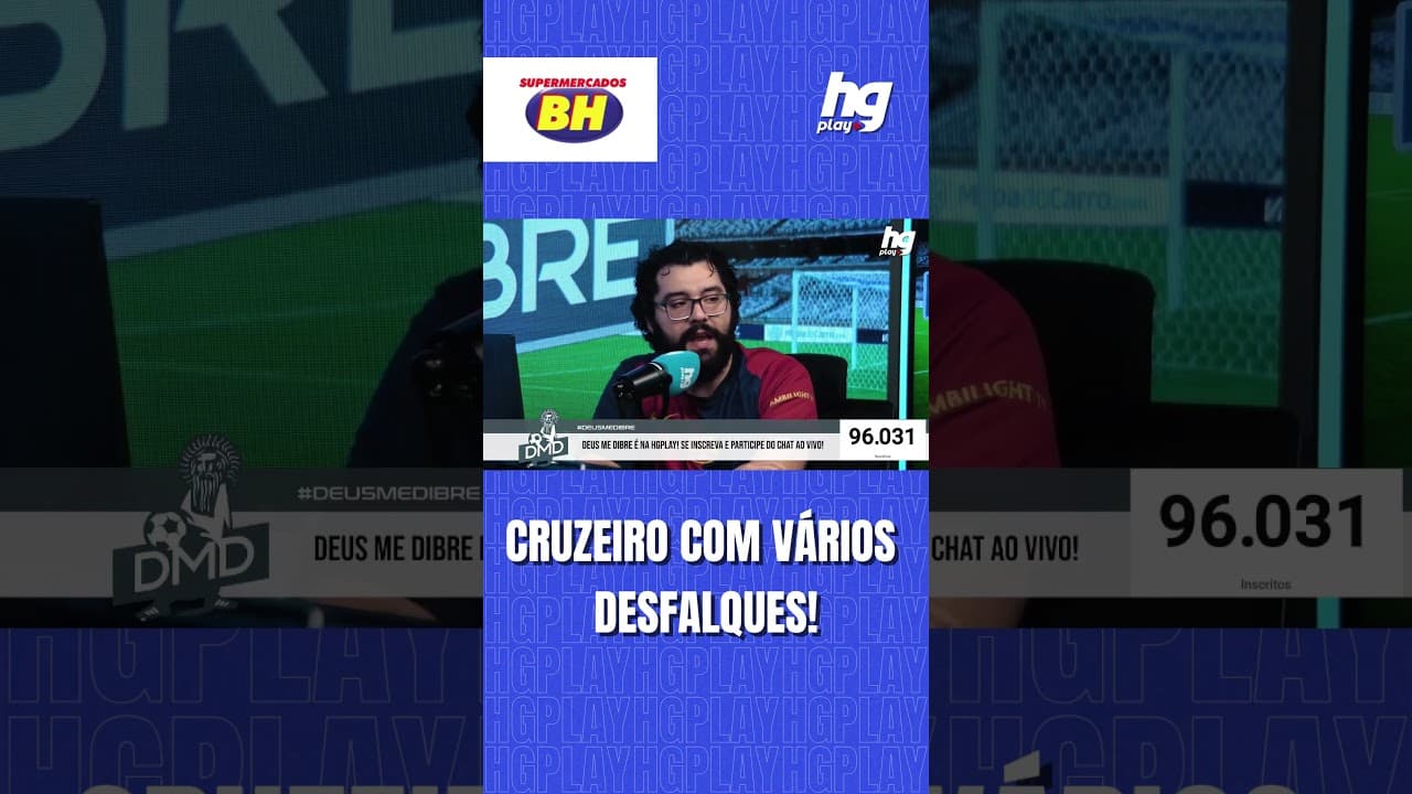 CRUZEIRO VISITA O REMO PELO BRASILEIRÃO COM VÁRIOS DESFALQUES; VEJA!