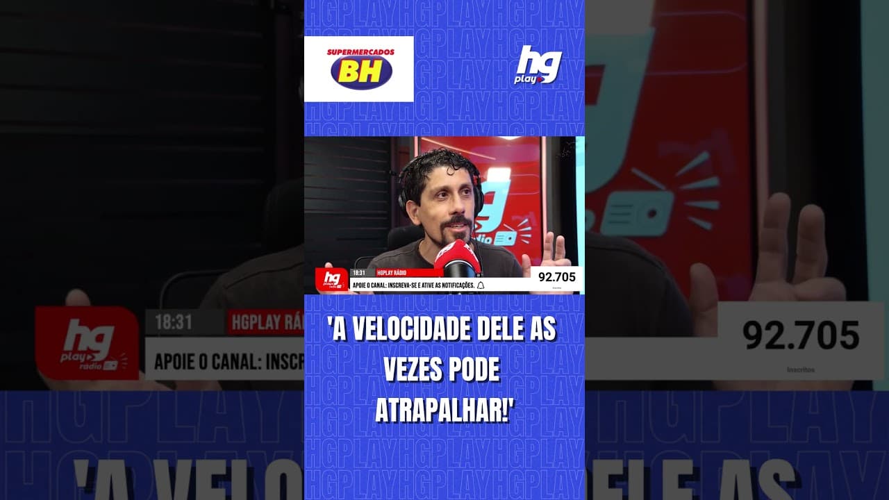 BETINHO DA UMA AULA DE FÍSICA SOBRE O FUTEBOL DE NÉISER VILLARREAL; VEJA!