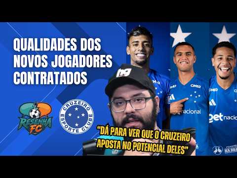 Como os novos atacantes do cruzeiro se encaixam no elenco? Explicação de cada um deles no resenha FC