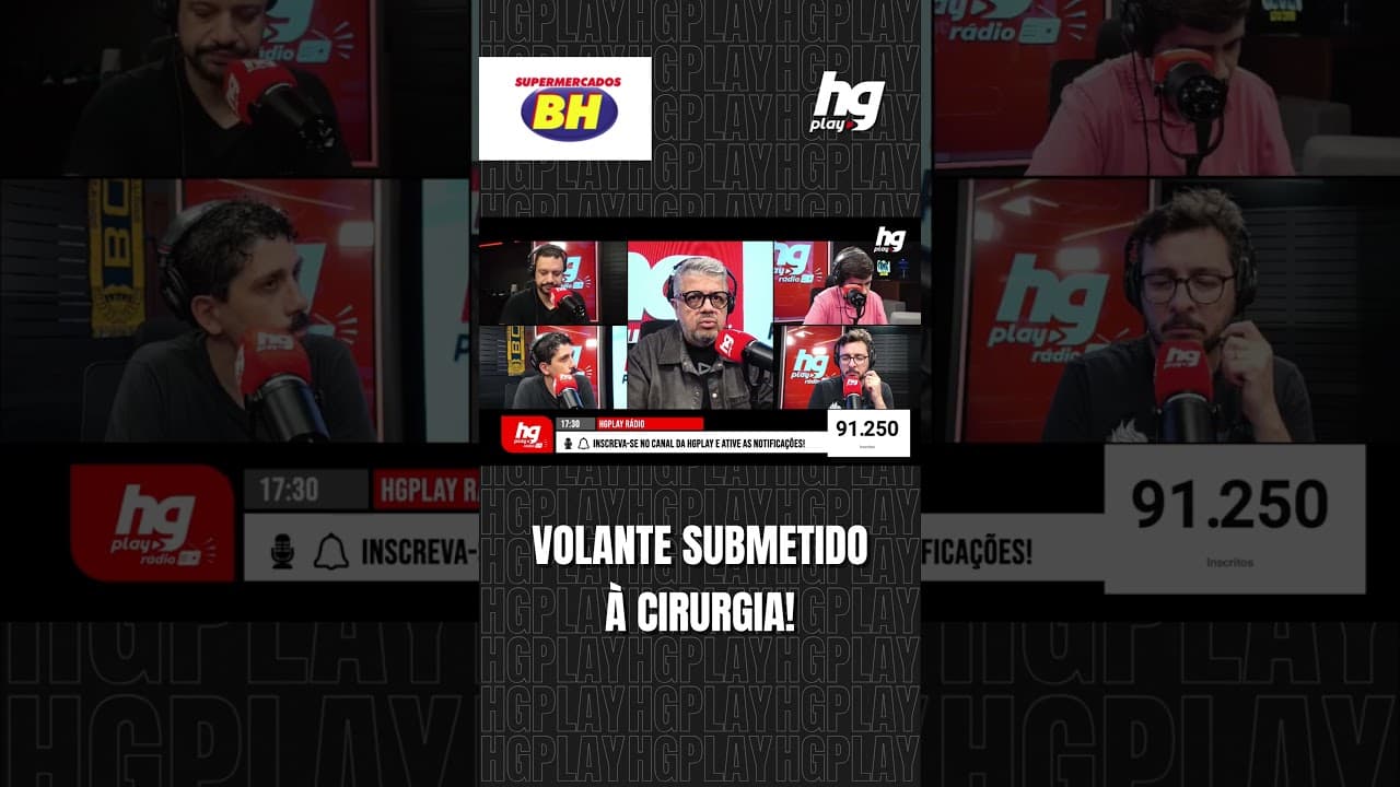 VOLANTE PATRICK É SUBMETIDO À CIRURGIA E DESFALCA ATLÉTICO POR TEMPO INDETERMINADO!