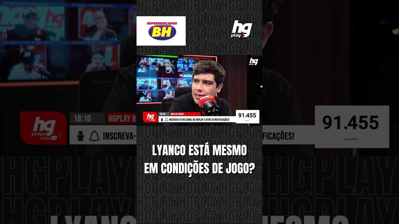 LYANCO NÃO PARECE ESTAR 100% FISICAMENTE