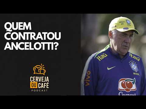 Rodrigo Caetano fala sobre a contratação de Carlo Ancelotti - Cerveja ou Café