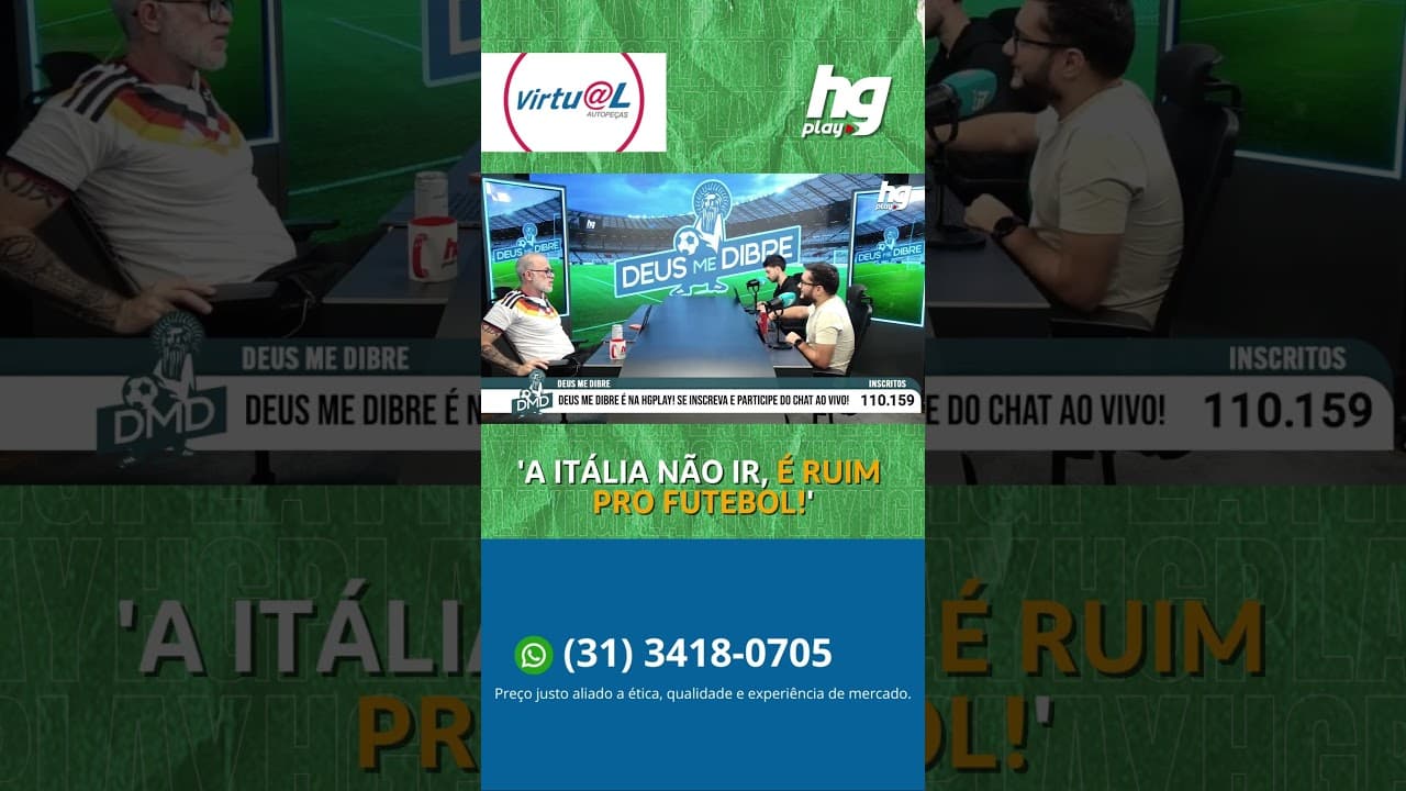 ITÁLIA ESTAR DE FORA DO MUNDIAL PREJUDICA A COMPETITIVIDADE DO TORNEIO?