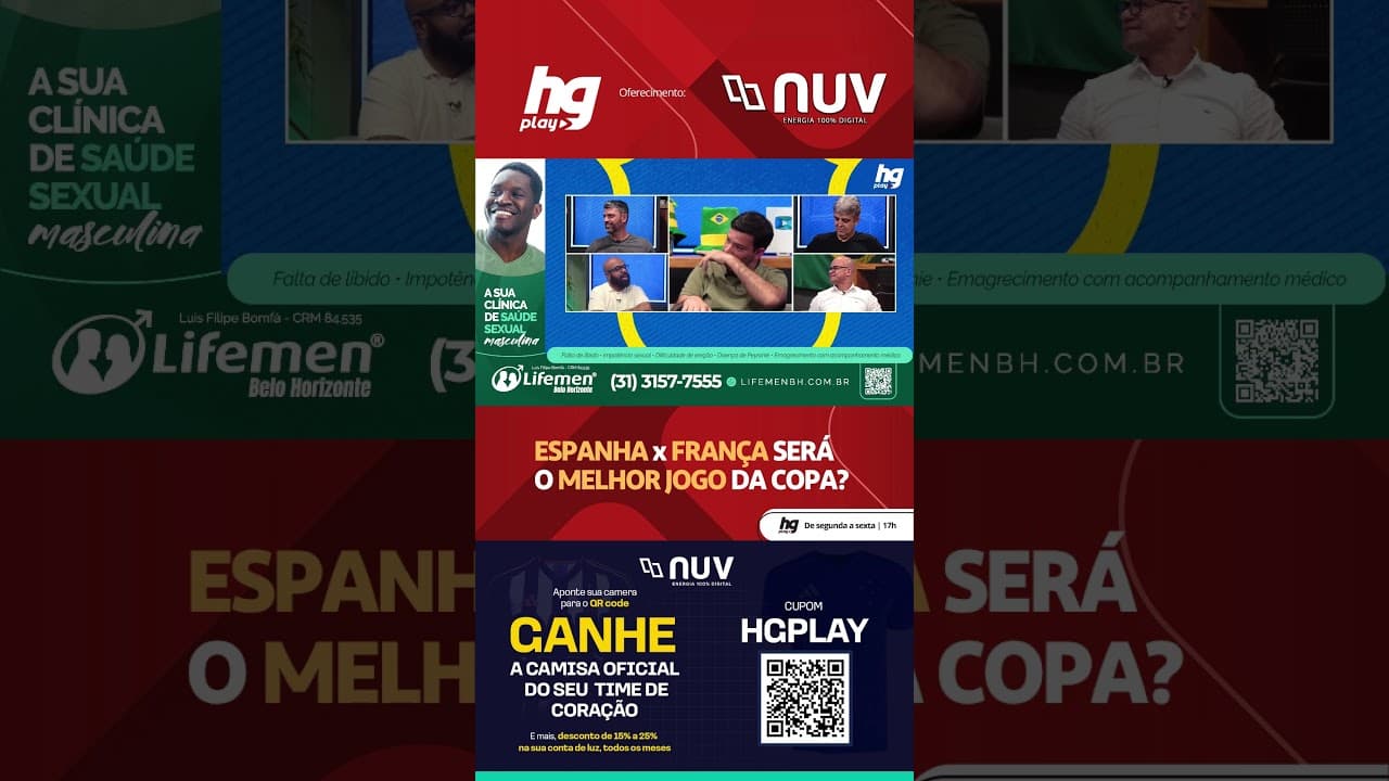 ESPANHA x FRANÇA VAI SER O CONFRONTO PARA DEFINIR O CAMPEÃO DA COPA?