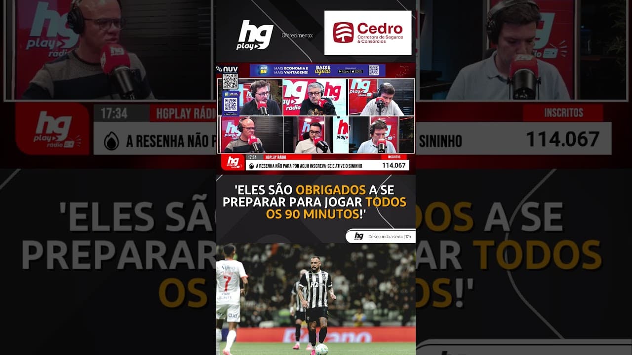O JOGADOR É SEMPRE OBRIGADO A SE PREPARAR PARA JOGAR OS 90 MINUTOS?