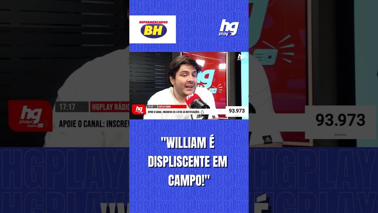 WILLIAM É DISPLICENTE EM CAMPO?
