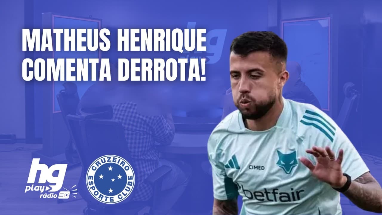 MATHEUS HENRIQUE PROJETA SEQUÊNCIA DO CRUZEIRO E FALA EM MANTER A CABEÇA ERGUIDA; VEJA!