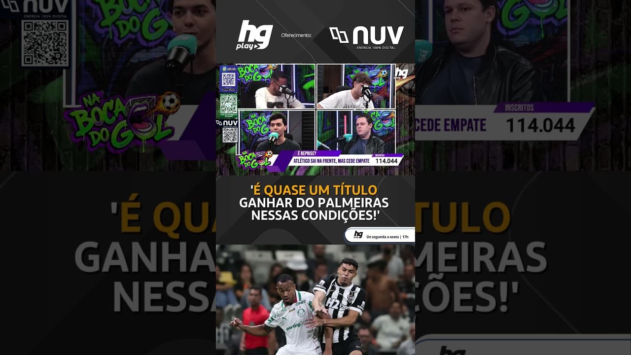 ATLÉTICO TEM CONDIÇÕES DE VENCER O PALMEIRAS, EM SÃO PAULO?