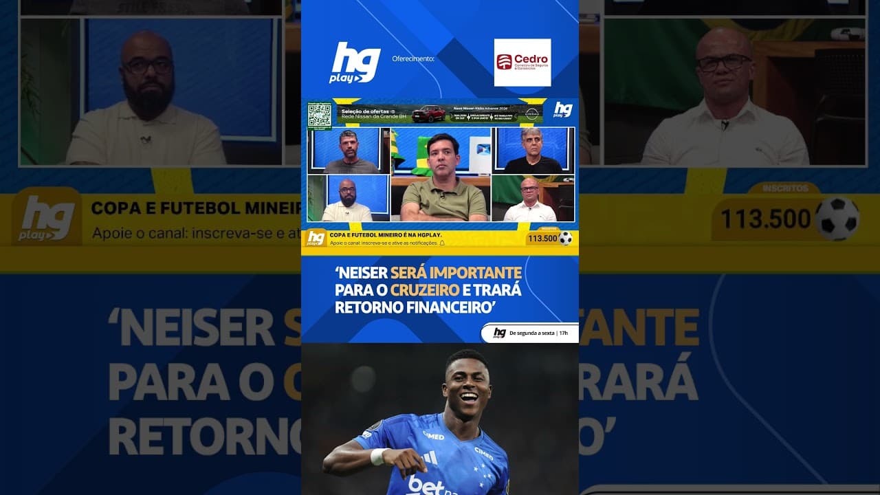 NEISER PODE SER IMPORTANTE PARA O CRUZEIRO NO FUTURO?