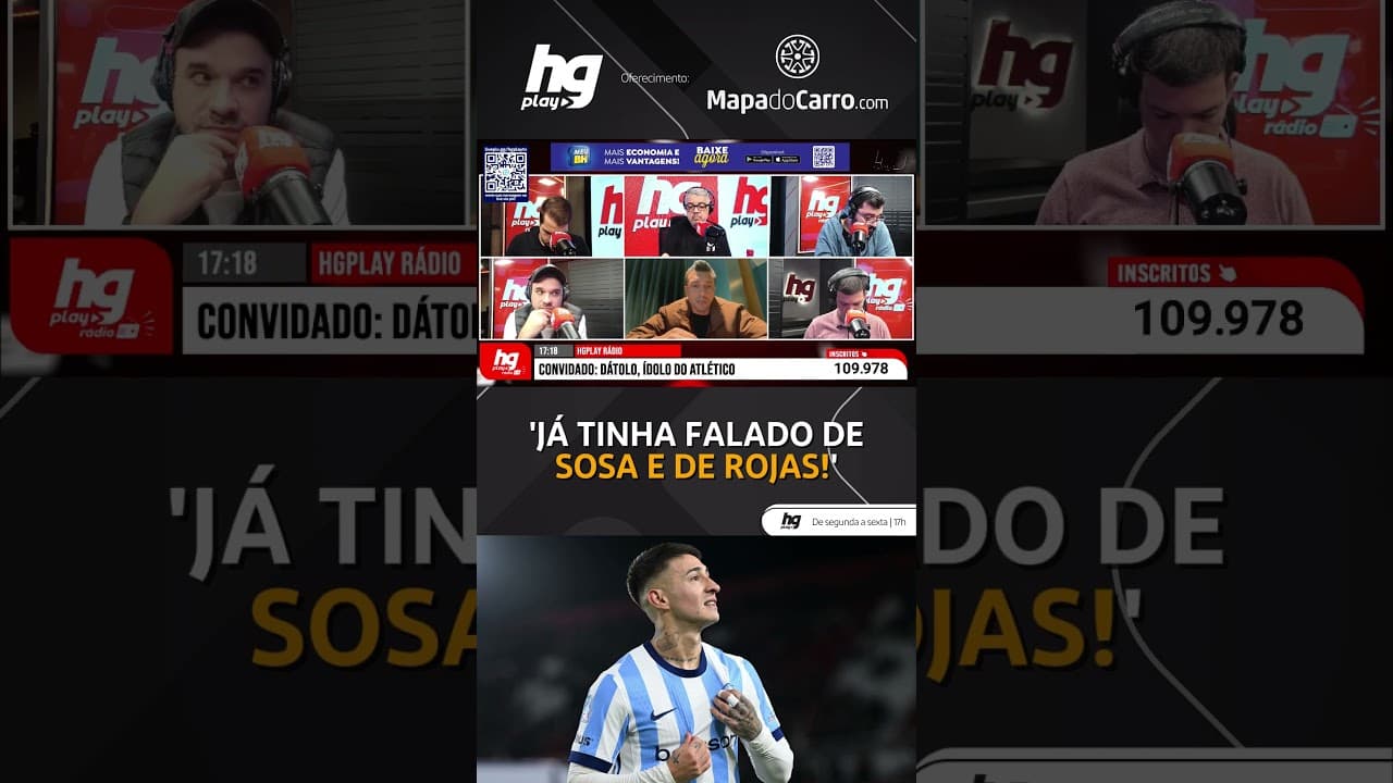 BOMBA: DÁTOLO REVELA QUE INDICOU ROJAS AO ATLÉTICO ANTES DO ATLETA SER CONTRATADO PELO CRUZEIRO!