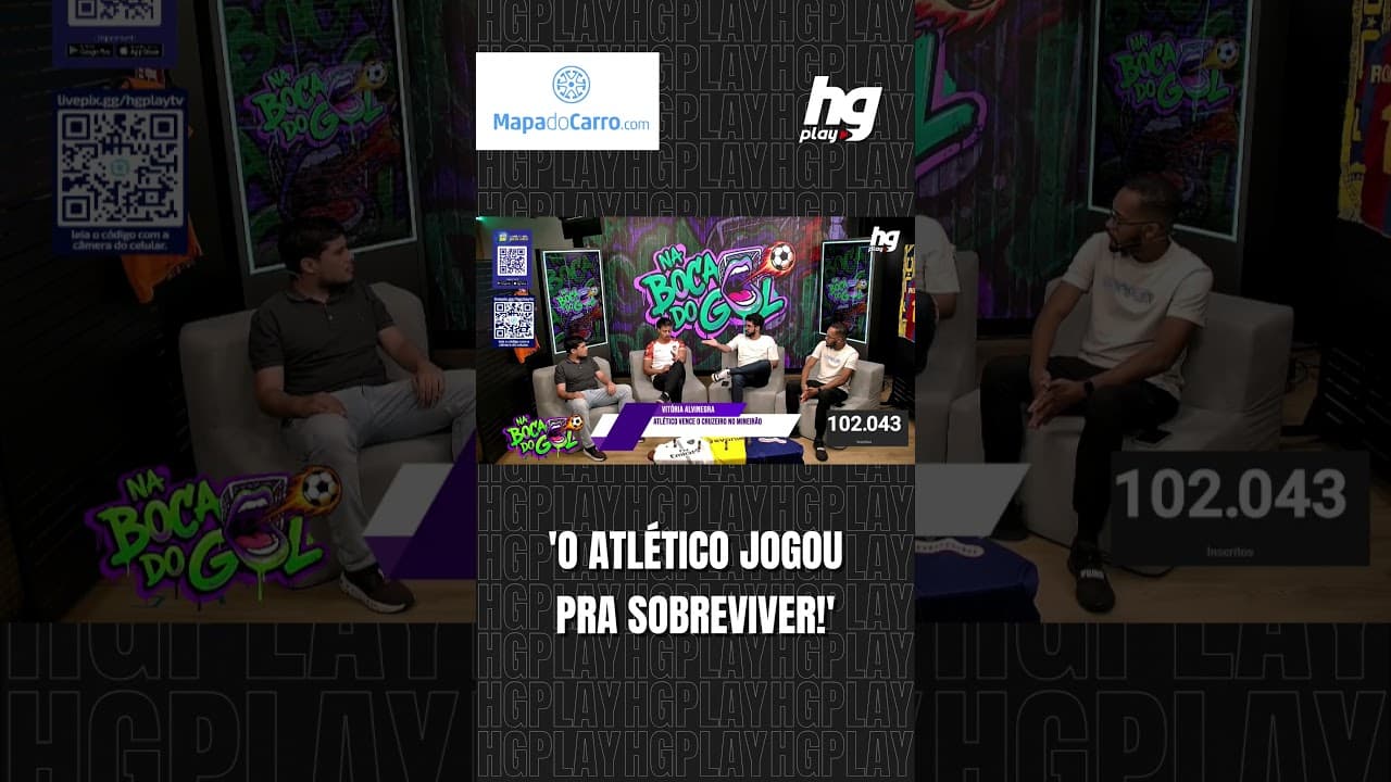 CRUZEIRO SUBESTIMOU O ATLÉTICO NO CLÁSSICO? COMENTARISTAS DEBATEM!