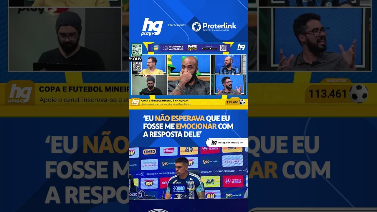 VOCÊ ESPERAVA POR ESSE MOMENTO NA APRESENTAÇÃO DO NOVO ATACANTE DO CRUZEIRO?