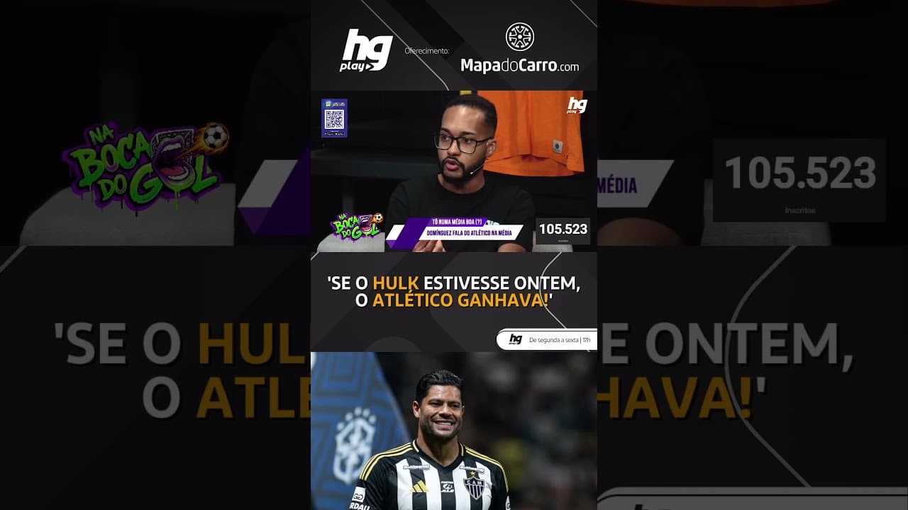 O ATLÉTICO ESTÁ SENTINDO FALTA DE HULK?