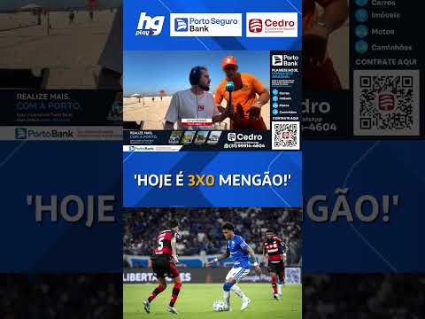 Torcedor do flamengo palpita resultado do jogo decisivo contra o cruzeiro; veja!