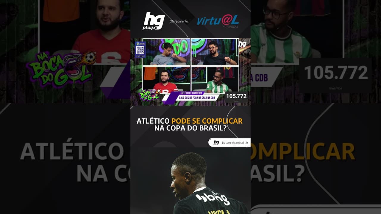 ATLÉTICO PODE SE COMPLICAR CONTRA O JUVENTUDE? OU VAI SER UM JOGO TRANQUILO?