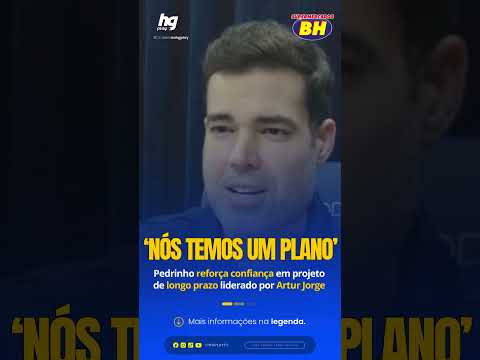 "Temos um plano": Pedrinho reforça confiança em projeto de longo prazo com Artur Jorge no Cruzeiro