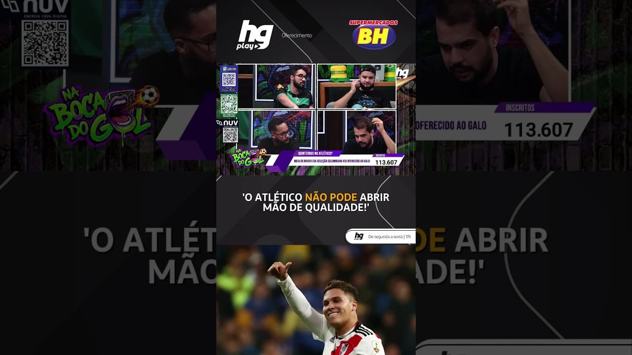 TRAZER O QUINTERO É UM 'TIRO NO PÉ' POR PARTE DO ATLÉTICO?