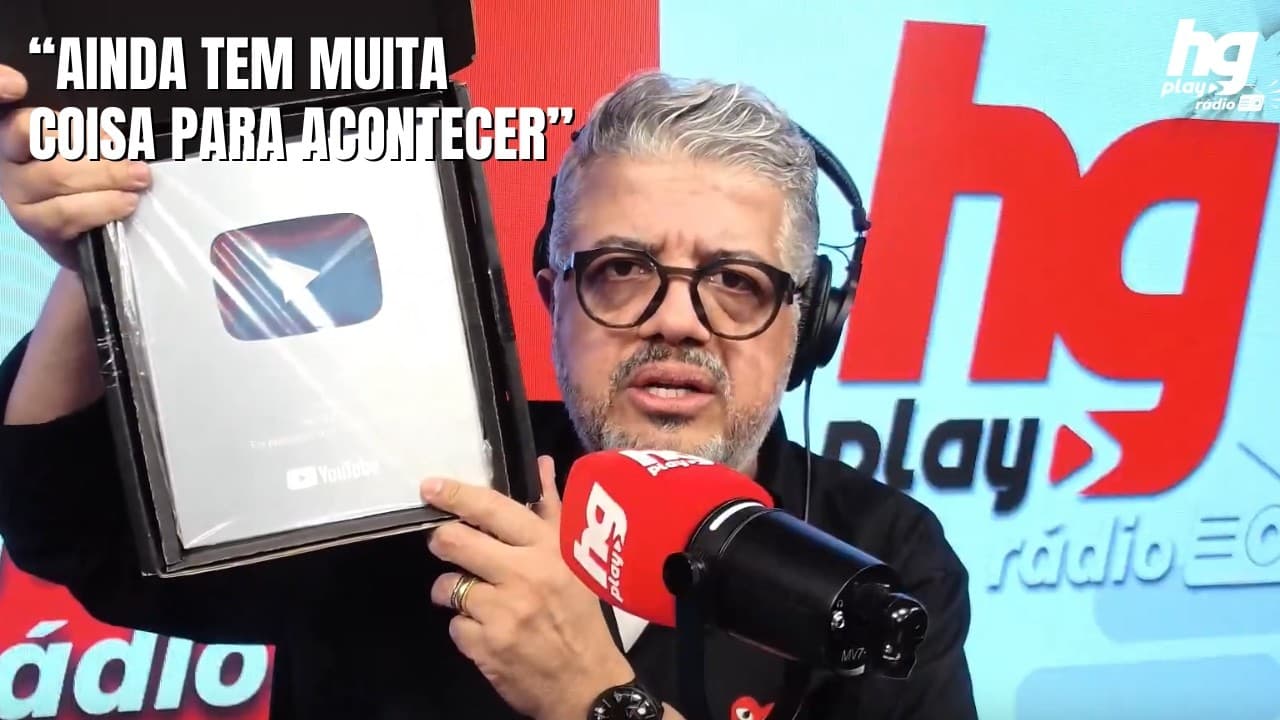 SURPRESA PARA O HG: RECEBENDO A PLACA DE 100 MIL INSCRITOS NA HG PLAY