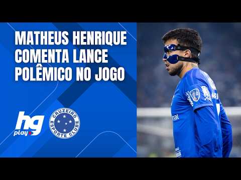 Matheus henrique comenta empate e lance polêmico no mineirão; veja!