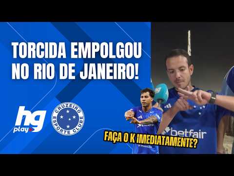 Palpitômetro da torcida do cruzeiro na praia da barra: Alguém VAI cravar o resultado vs flamengo?