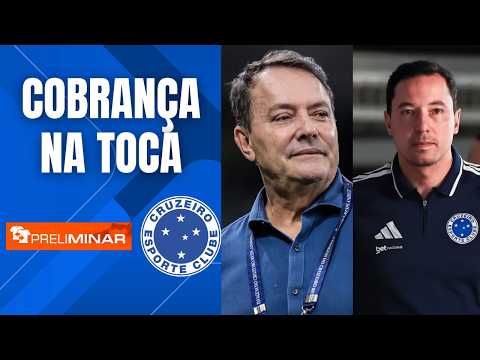 Diretoria cobra o elenco do Cruzeiro na Toca da Raposa - Preliminar