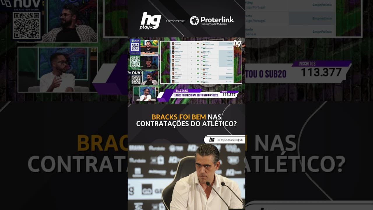 CONTRATAÇÕES DO ATLÉTICO FORAM CERTAS OU PAULO BRACKS ERROU?