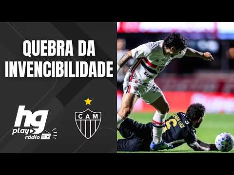 Atlético perde para o São Paulo e vê sequência de 14 jogos de invencibilidade cair - HGPlay Rádio