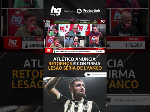 A lesão do lyanco é um problema sério para o atlético nos jogos decisivos da temporada?