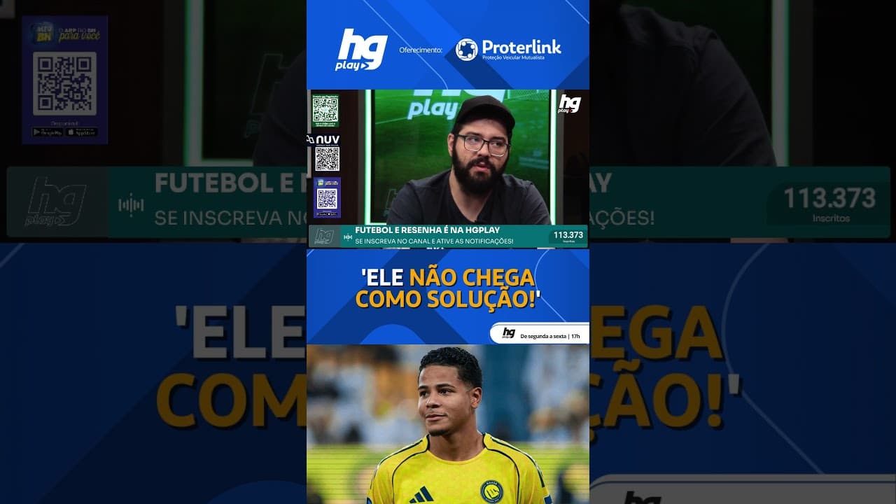 WESLEY CHEGARIA COMO UMA 'APOSTA' NO CRUZEIRO?
