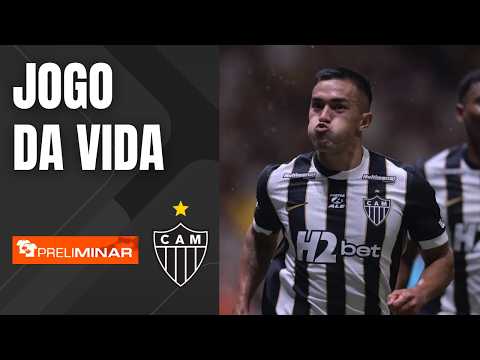 Atlético tem JOGO DA VIDA contra o Santos na Sulamericana - Preliminar