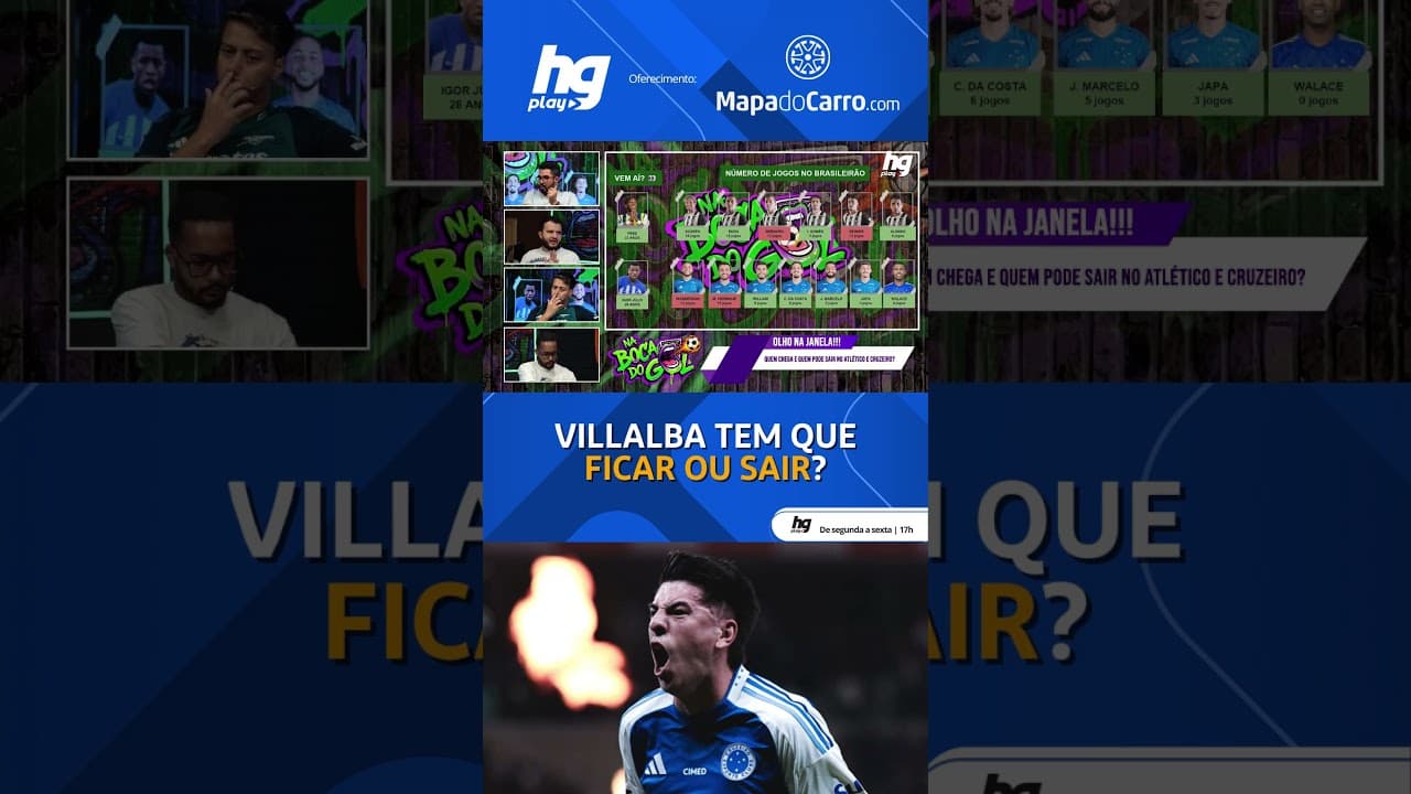 VILLALBA AINDA PODE SER UMA PEÇA IMPORTANTE NO ELENCO DO CRUZEIRO?