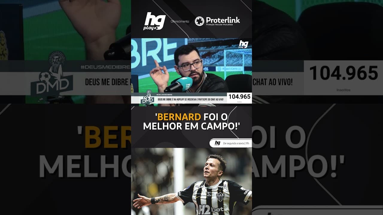 BERNARD FOI O DESTAQUE DA PARTIDA CONTRA O CIENCIANO PELA SULAMERICANA?