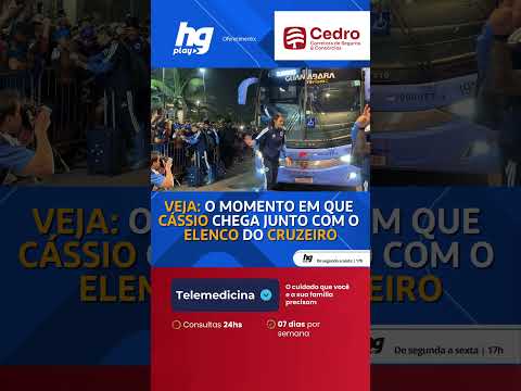 O goleiro cássio é a grande novidade do elenco do cruzeiro no rio!