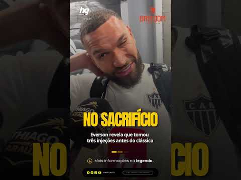 Atlético: Everson revela que tomou TRÊS INJEÇÕES antes do clássico contra o Cruzeiro