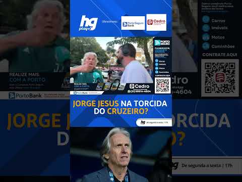 Até o jorge jesus se rendeu à torcida cruzeirense? Lucas borges encontrou nome inusitado no pré-jogo